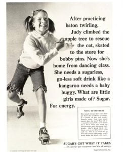 old advertisment for sugar