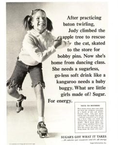 old advertisment for sugar 